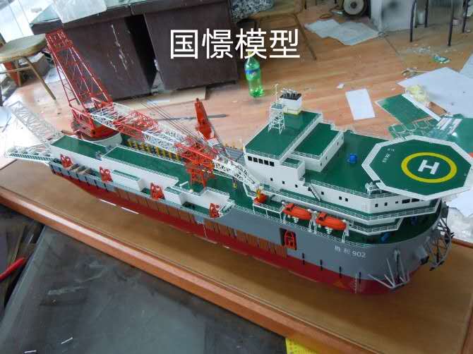 木垒哈萨克船舶模型
