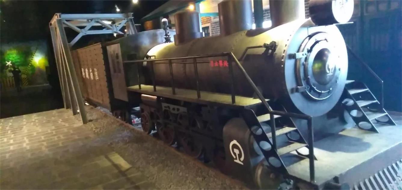木垒哈萨克蒸汽火车模型
